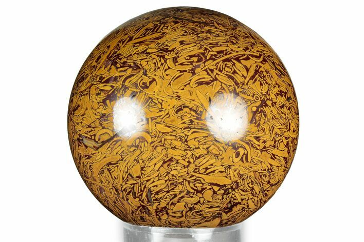 Polished Miriam Stone Sphere - India #327462